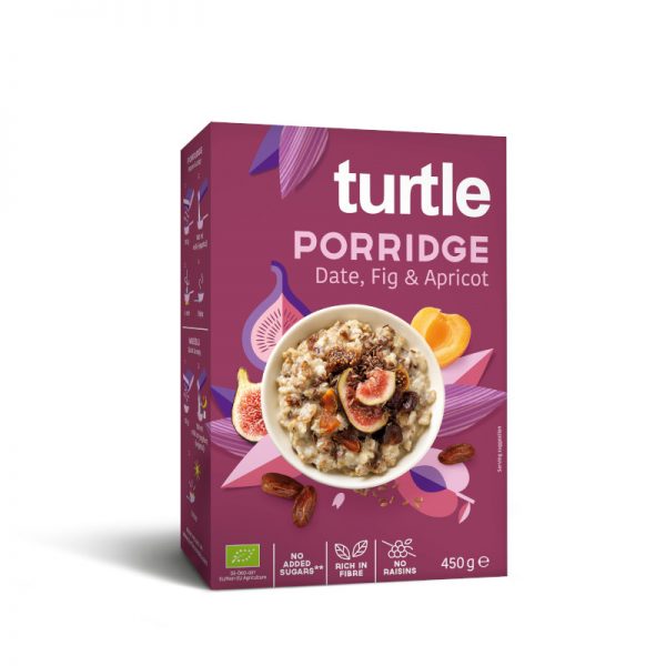 Porridge Tâmara Figo Alperce BIO 450g - Turtle