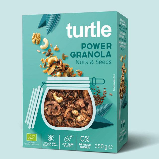 Power Granola Nuts & Seeds BIO 350g - Turtle